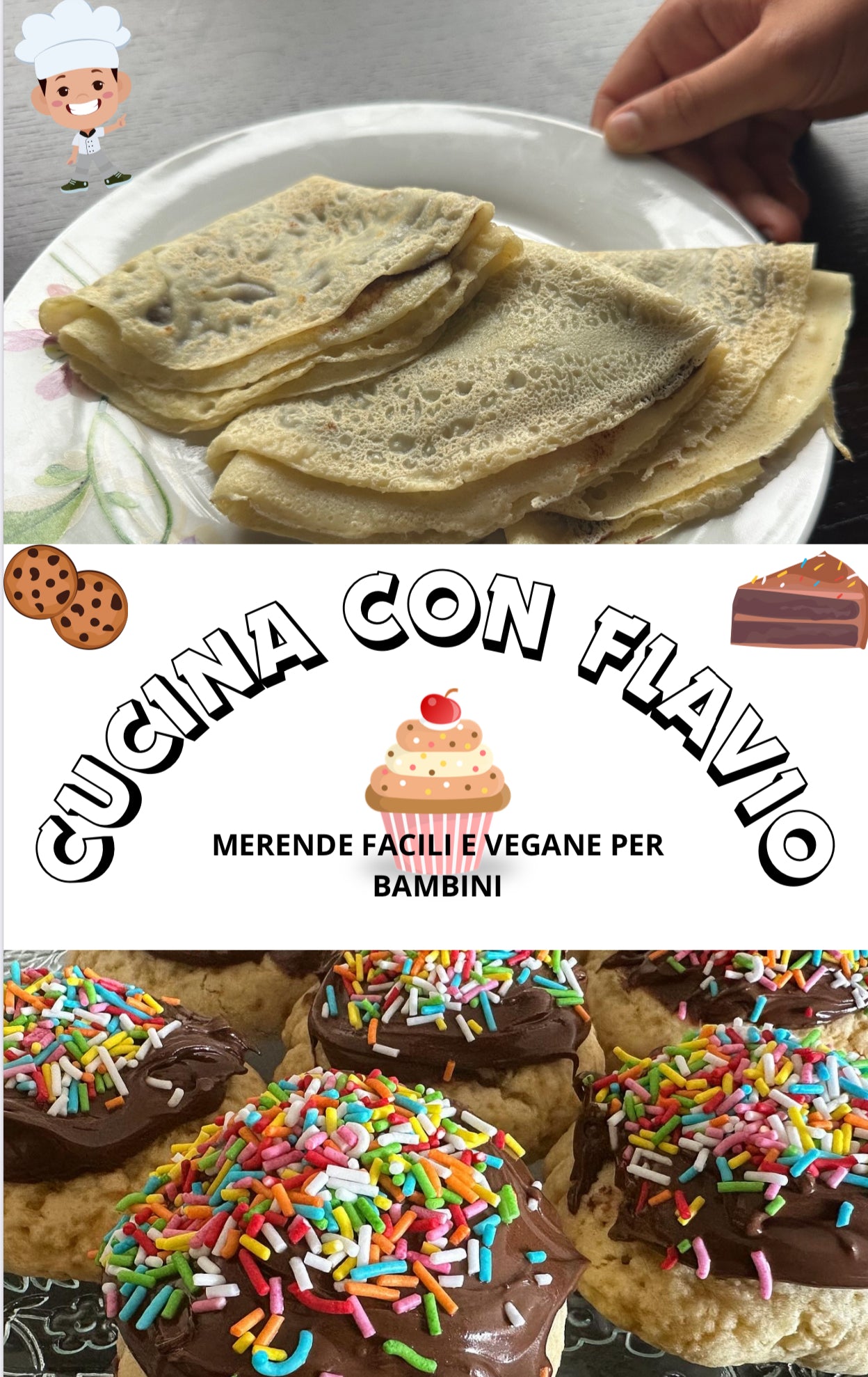 CUCINA CON FLAVIO: Merende Facili e Vegane per Bambini!